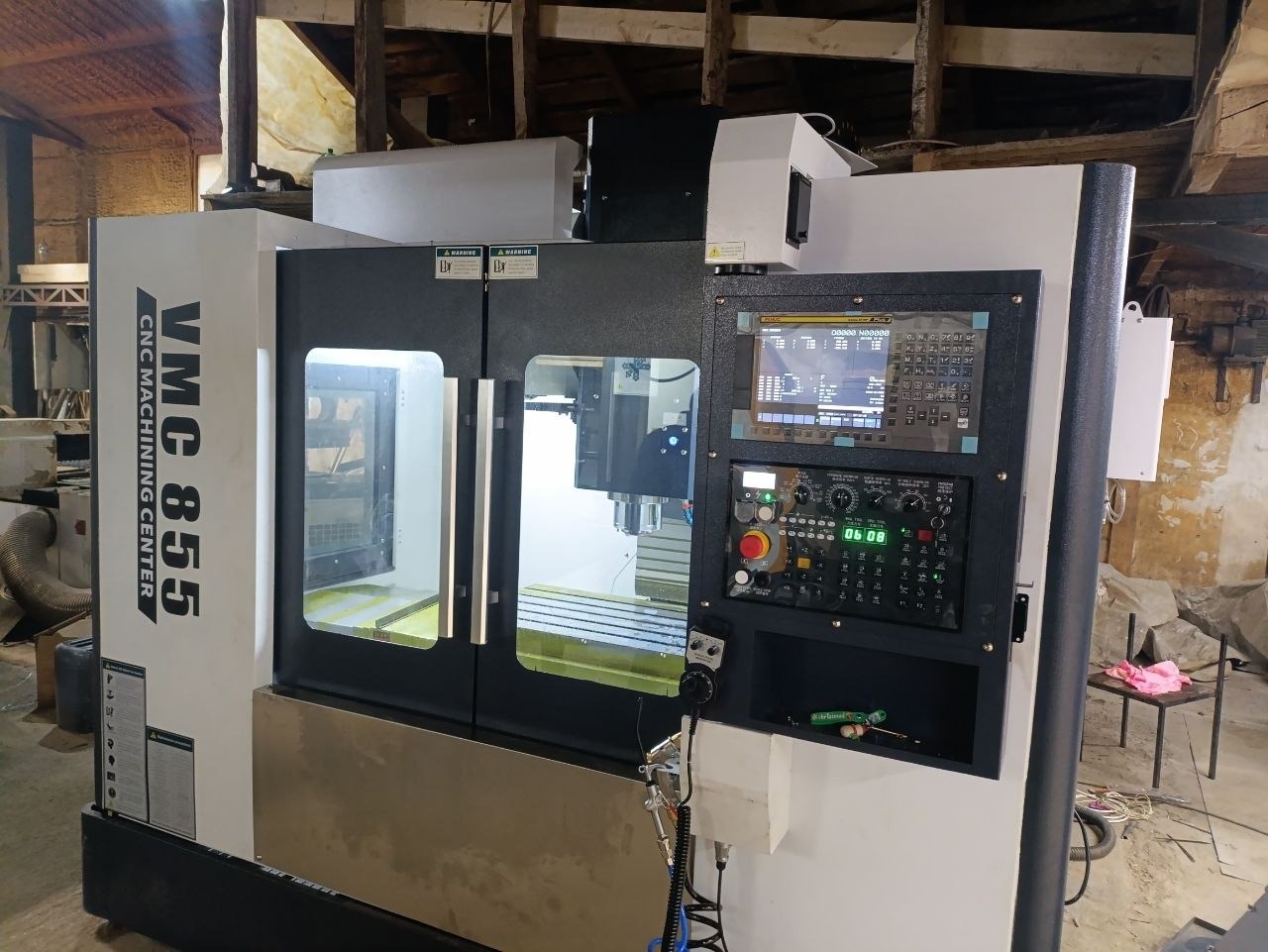 Вертикальный обрабатывающий центр VMC 855 CNC - отгружен и готов к работе