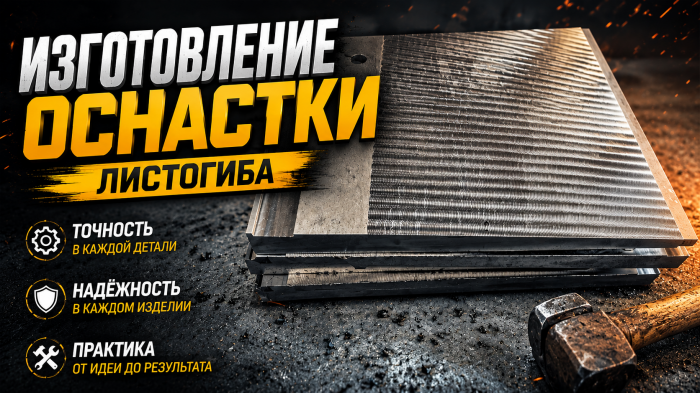 Привезли гибочный инструмент для многогранных опор. Обзор изготовления оснастки листогиба - АТИАНИ для ДЗВО