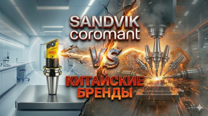 Сравнение Sandvik и Китая: как экономия на инструменте съедает прибыль цеха
