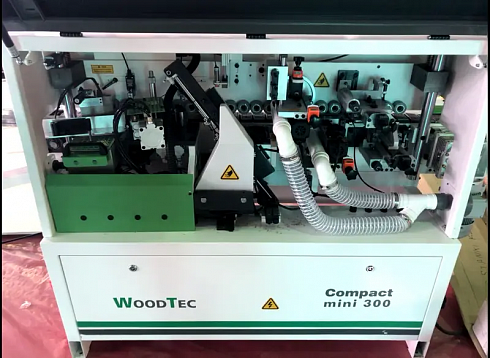 Картинка Автоматический кромкооблицовочный станок WoodTec Compact mini 300