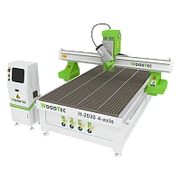 Картинка Фрезерно-гравировальный станок с ЧПУ WoodTec H 2030 4-axis